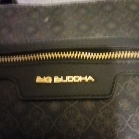 Big Buddha Elegant Black Shoulder Bag - Picture 4 of 8